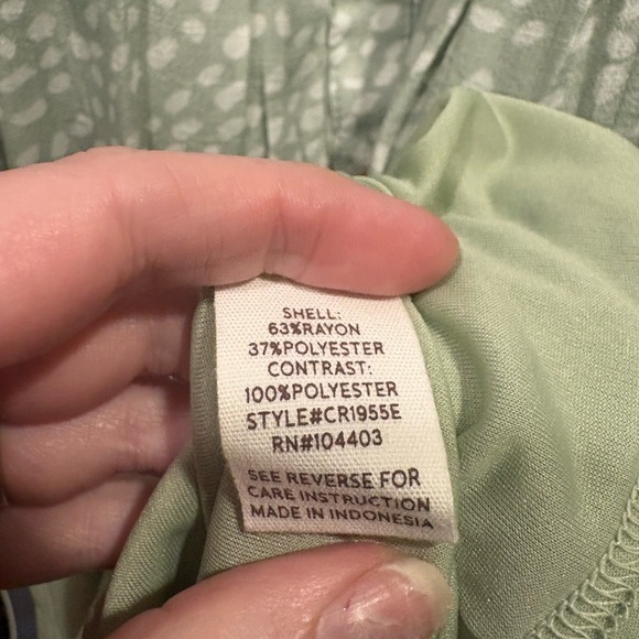 Blu Pepper green Dress - Picture 5 of 6